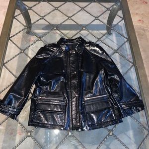 Robin Howe leather trendy jacket